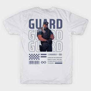 Muscular Policeman | GUARD T-Shirt